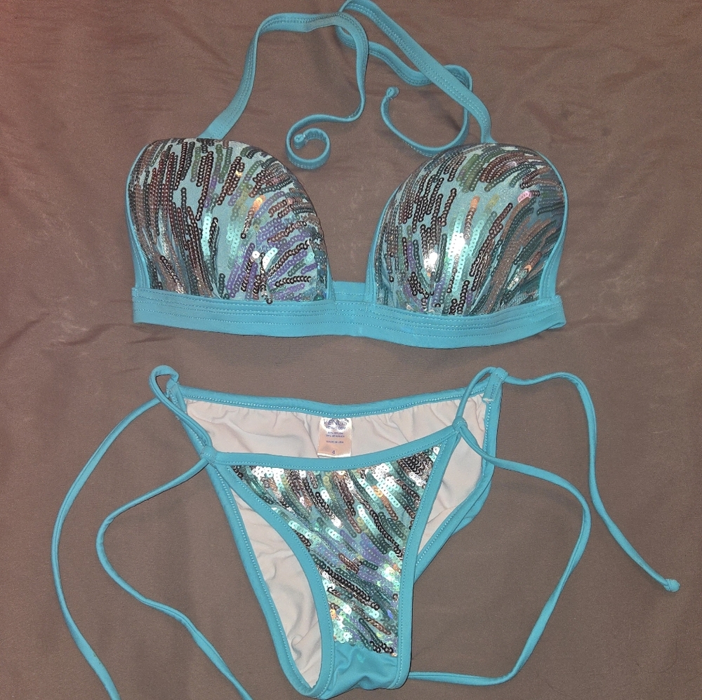 VENUS Aqua Reef Sequin Bikini